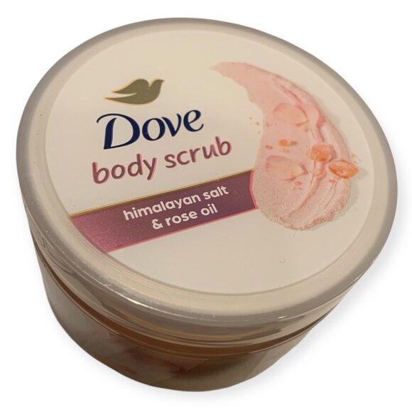 ๐4/$20 NEW Dove Exfoliating Body Scrub Himalayan Salt & Rose Oil Mini Size - Picture 1 of 5